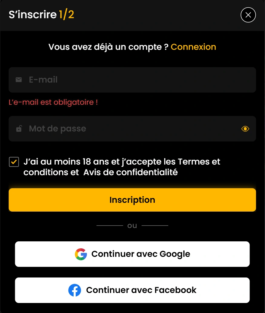 Casino 29Black Inscription